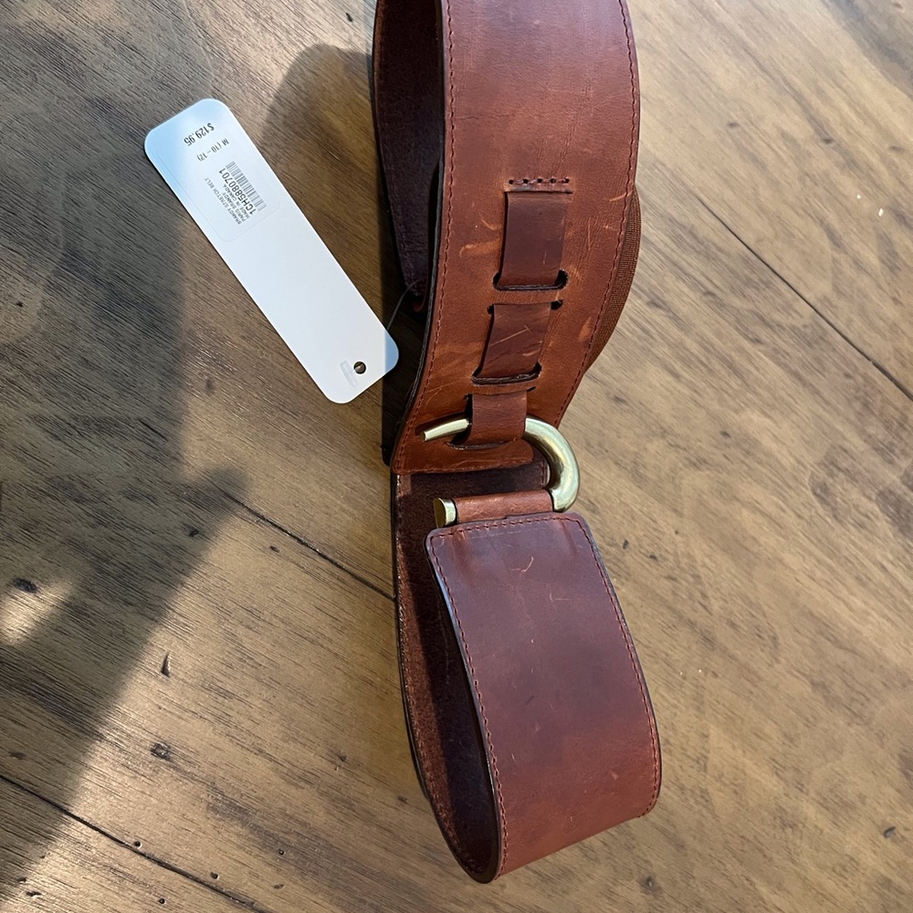 “Brave Leather” belt made in Canada